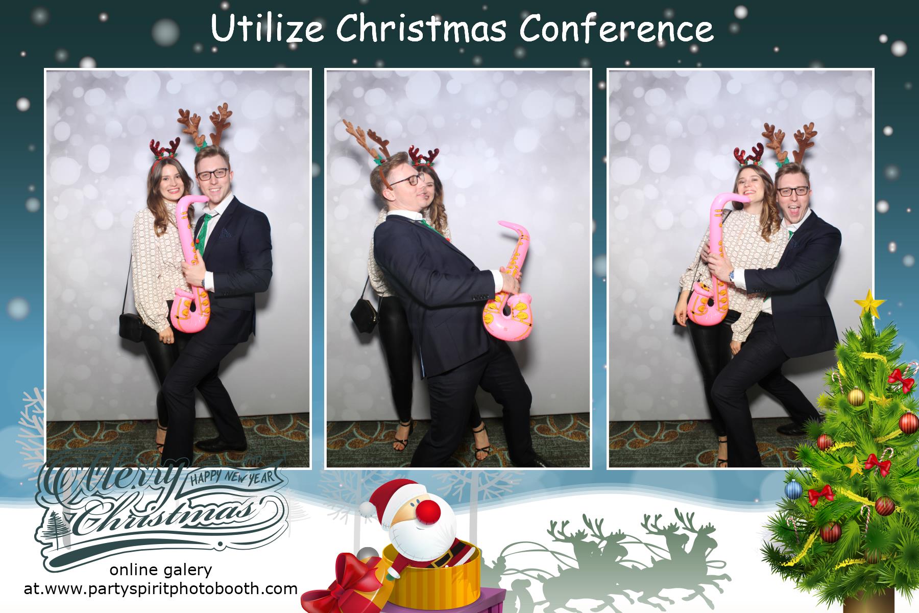 Utilize Christmas Conference | View more photos from the event at gallery.partyspiritphotobooth.com/u/PartySpiritPhotoBooth/Utilize-Christmas-Conference